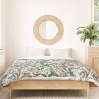 Walter Crane Teazle Art Nouveau Floral Duvet Cover Gallery Image 3