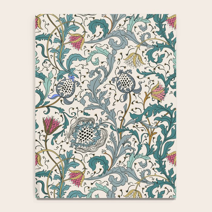 Walter Crane Teazle Art Nouveau Floral Notebook Gallery Image 4