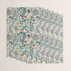 Walter Crane Teazle Art Nouveau Floral Wrapping Paper Gallery Image 3
