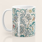 Walter Crane Teazle Art Nouveau Floral Coffee Mug Gallery Image 3