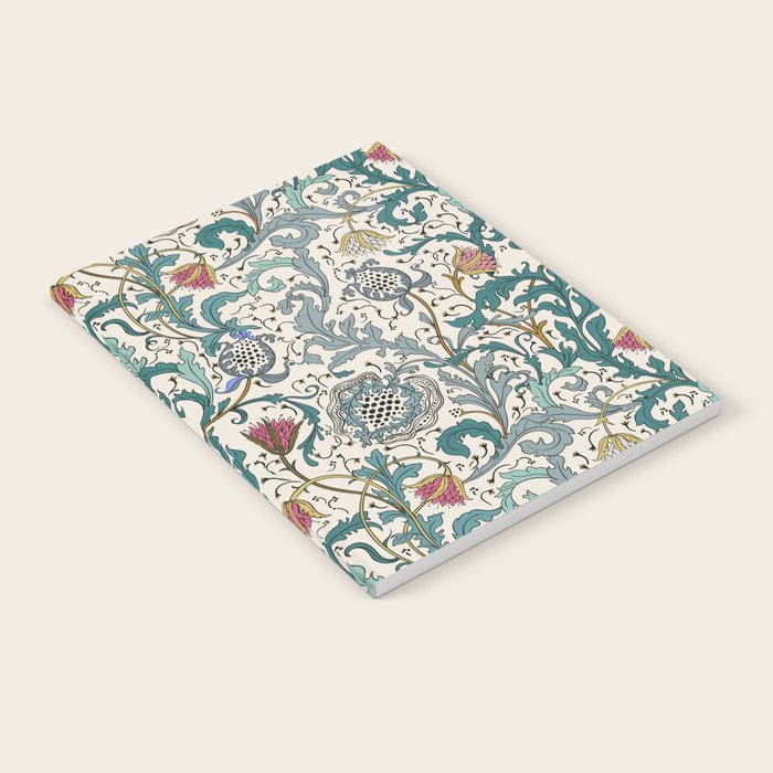 Walter Crane Teazle Art Nouveau Floral Notebook Gallery Image 2