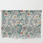 Walter Crane Teazle Art Nouveau Floral Wall Hanging Gallery Image 1