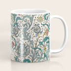 Walter Crane Teazle Art Nouveau Floral Coffee Mug Gallery Image 1