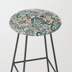 Walter Crane Teazle Art Nouveau Floral Stool Gallery Image 2