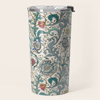 Walter Crane Teazle Art Nouveau Floral Travel Mug Gallery Image 2