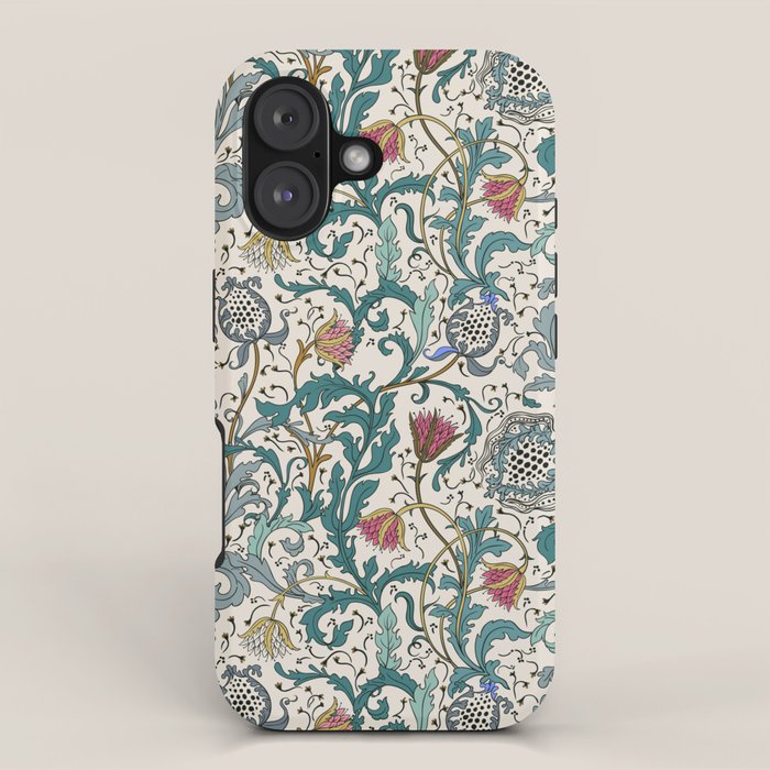 Walter Crane Teazle Art Nouveau Floral iPhone Case Gallery Image 1