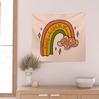 One Lucky Cancer Wall Tapestry Gallery Image 2