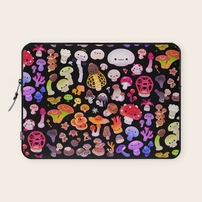 Mushroom Laptop Sleeve Gallery Image 1