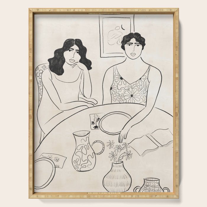 Breakfast in the 70s Serving Tray Gallery Image 1