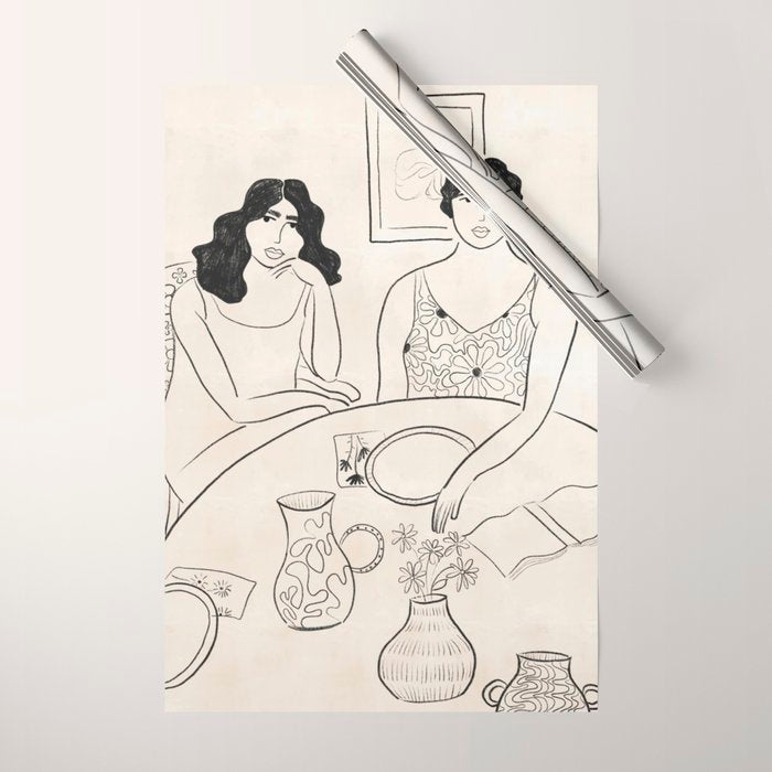 Breakfast in the 70s Wrapping Paper Gallery Image 1