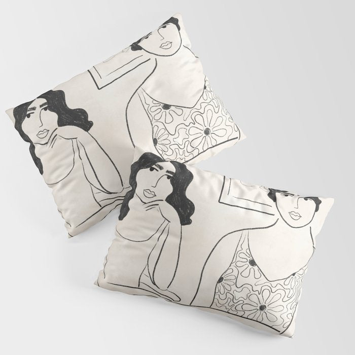 Breakfast in the 70s Pillow Sham Gallery Image 1