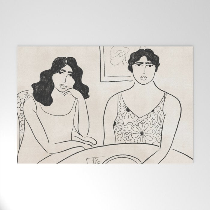 Breakfast in the 70s Welcome Mat Gallery Image 1