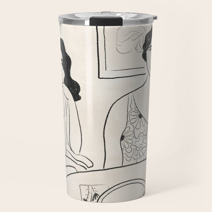 Breakfast in the 70s Travel Mug Gallery Image 1
