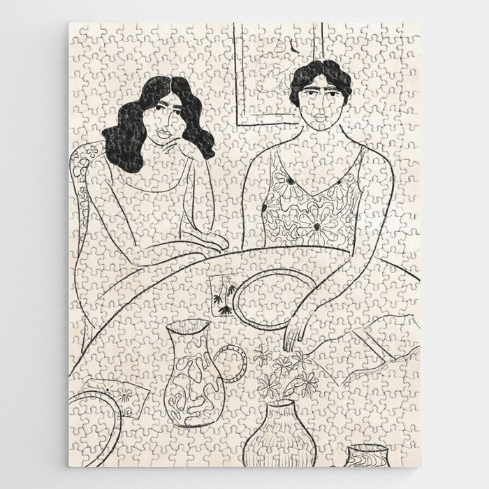 Breakfast in the 70s Jigsaw Puzzle Gallery Image 1