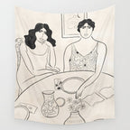 Breakfast in the 70s Wall Tapestry Gallery Image 4