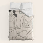 Breakfast in the 70s Comforter Gallery Image 6