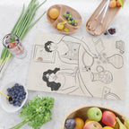 Breakfast in the 70s Cutting Board Gallery Image 2
