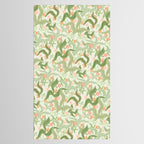 Wavy Plants Pattern Tablecloth Gallery Image 2