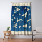 Zen Pond Art Window Curtain Gallery Image 5