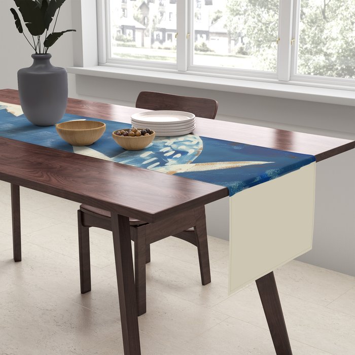 Zen Pond Art Table Runner Gallery Image 2