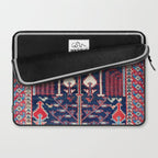 Khila Baku Southeast Caucasus Rug Print Laptop Sleeve Gallery Image 2