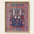 Khila Baku Southeast Caucasus Rug Print Serving Tray Gallery Image 1
