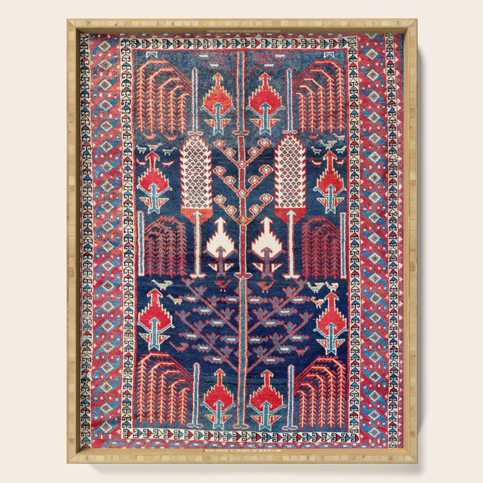 Khila Baku Southeast Caucasus Rug Print Serving Tray Gallery Image 1