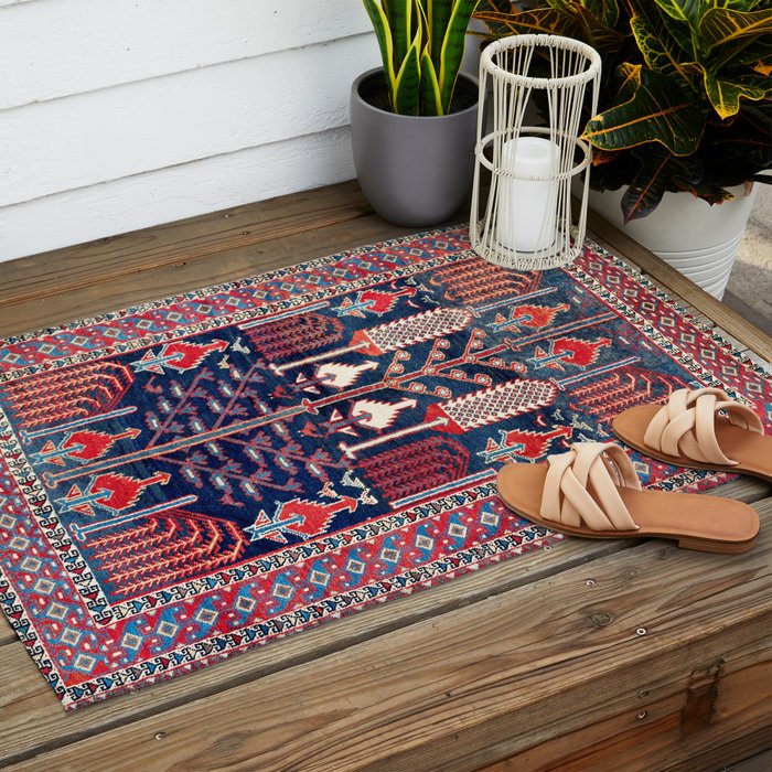 Khila Baku Southeast Caucasus Rug Print Outdoor Rug Gallery Image 2