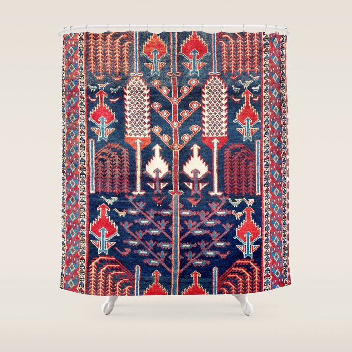 Khila Baku Southeast Caucasus Rug Print Shower Curtain Gallery Image 1