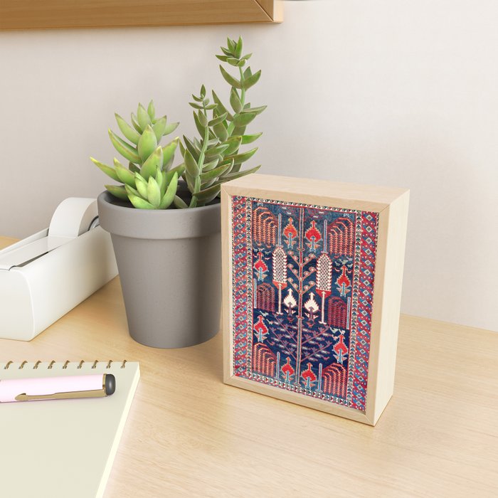 Khila Baku Southeast Caucasus Rug Print Mini Art Print Gallery Image 2