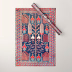 Khila Baku Southeast Caucasus Rug Print Wrapping Paper Gallery Image 1