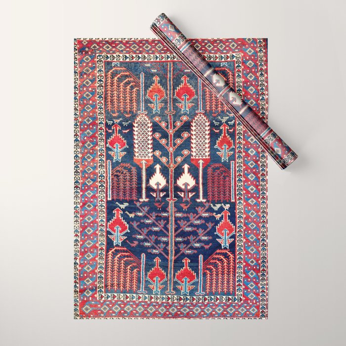 Khila Baku Southeast Caucasus Rug Print Wrapping Paper Gallery Image 1