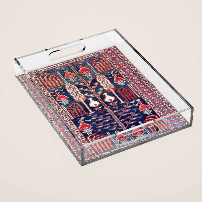 Khila Baku Southeast Caucasus Rug Print Acrylic Tray Gallery Image 1