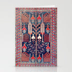 Khila Baku Southeast Caucasus Rug Print Stationery Card Gallery Image 2