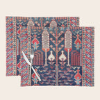 Khila Baku Southeast Caucasus Rug Print Placemat Gallery Image 1