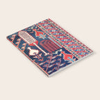Khila Baku Southeast Caucasus Rug Print Notebook Gallery Image 2