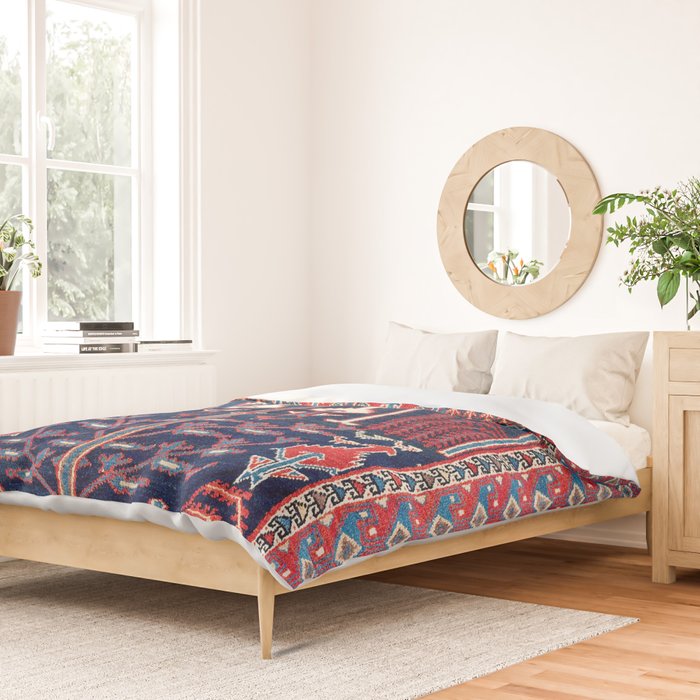 Khila Baku Southeast Caucasus Rug Print Duvet Cover Gallery Image 2