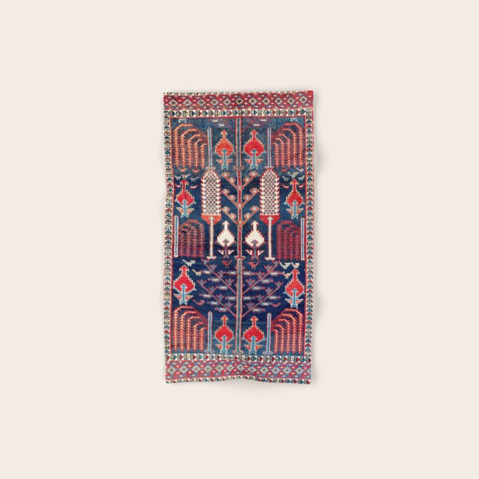 Khila Baku Southeast Caucasus Rug Print Bath Towel Gallery Image 1