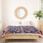 Khila Baku Southeast Caucasus Rug Print Duvet Cover Gallery Image 3