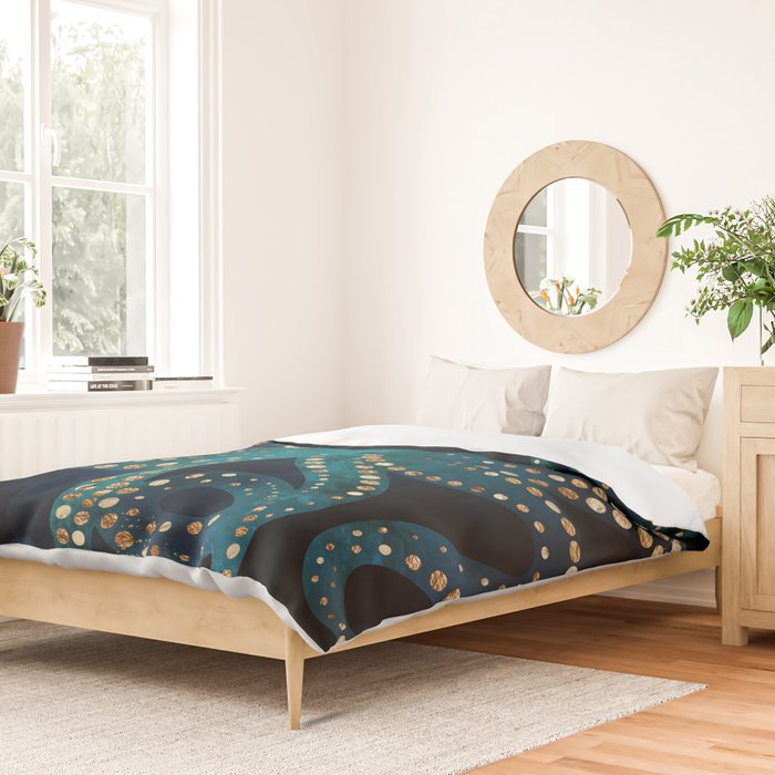 Underwater Dream VIII Duvet Cover Gallery Image 2