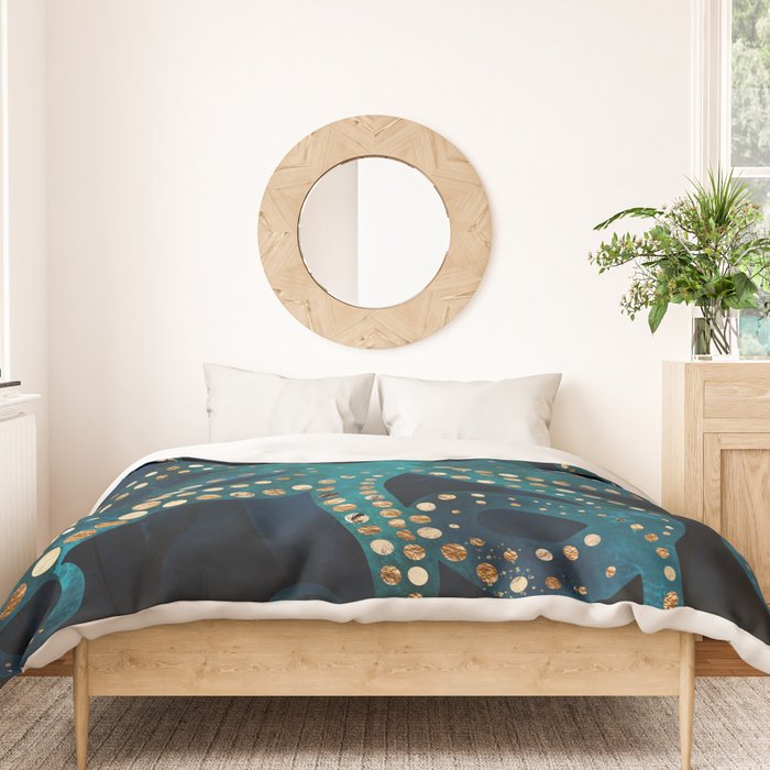 Underwater Dream VIII Duvet Cover Gallery Image 3