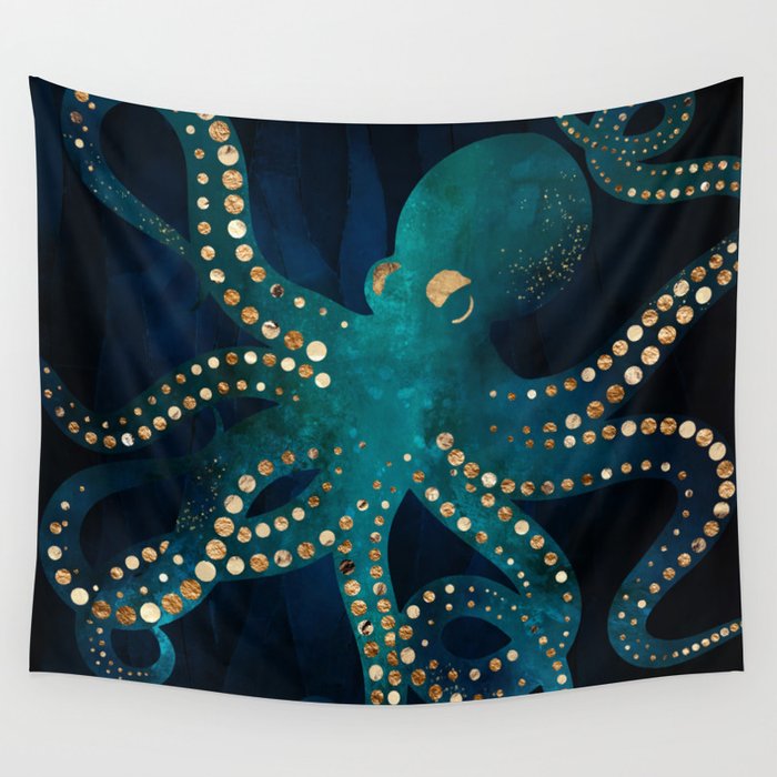 Underwater Dream VIII Wall Tapestry Gallery Image 4