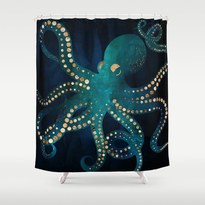 Underwater Dream VIII Shower Curtain Gallery Image 1