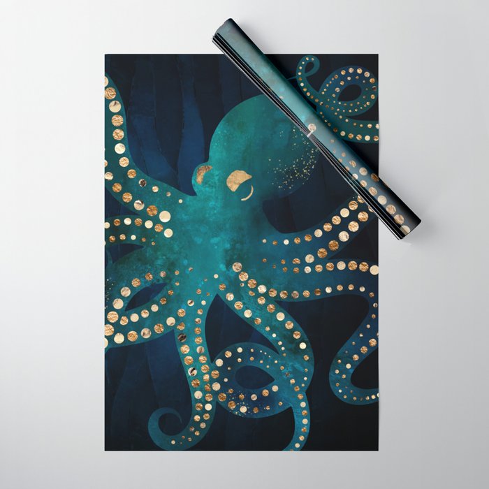 Underwater Dream VIII Wrapping Paper Gallery Image 1