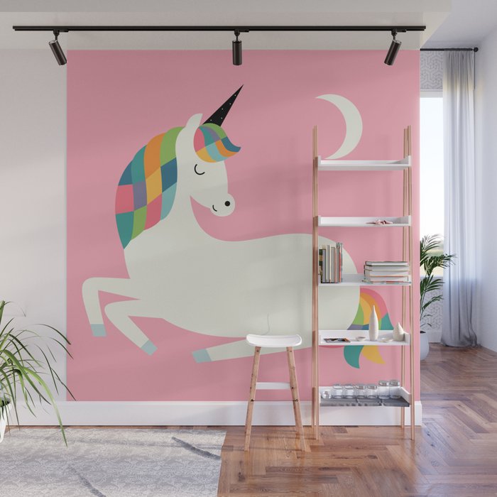 Unicorn Happiness Wall Mural Gallery Image 1