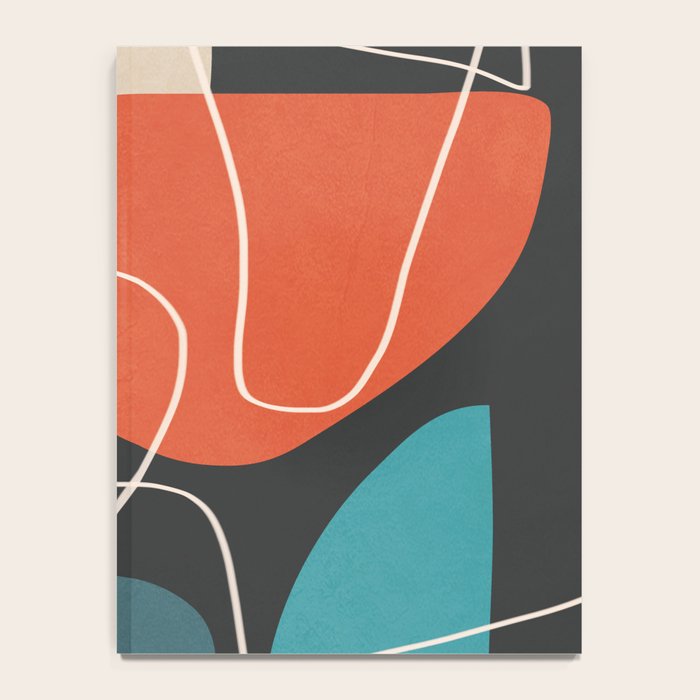 Minimal Colorful Abstract Shapes 12 Notebook Gallery Image 4