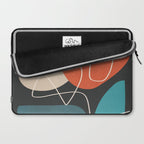 Minimal Colorful Abstract Shapes 12 Laptop Sleeve Gallery Image 2
