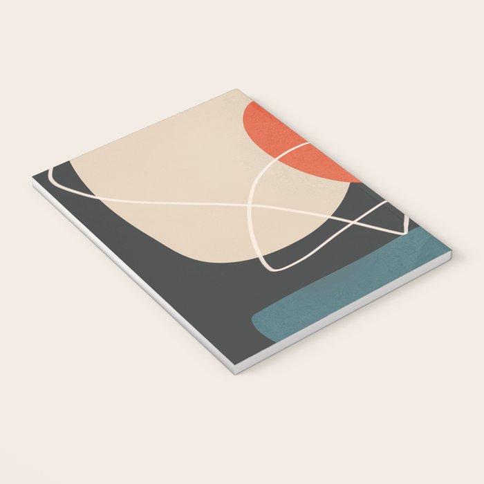 Minimal Colorful Abstract Shapes 12 Notebook Gallery Image 3