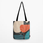 Minimal Colorful Abstract Shapes 12 Tote Bag Gallery Image 2