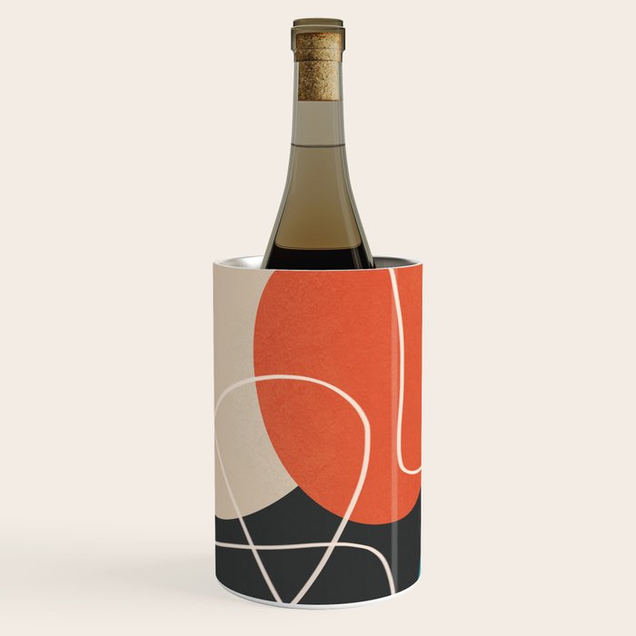 Minimal Colorful Abstract Shapes 12 Wine Chiller Gallery Image 1
